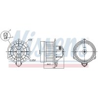 NISSENS 87390 Innenraumgebläse