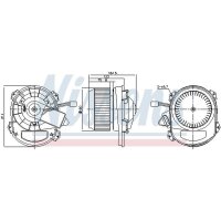 NISSENS 87430 Innenraumgebläse