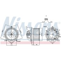 NISSENS 87433 Innenraumgebläse