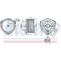 NISSENS 87454 Innenraumgebläse