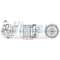 NISSENS 87468 Innenraumgebläse