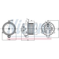NISSENS 87536 Innenraumgebläse