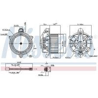 NISSENS 87559 Innenraumgebläse