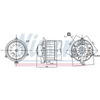 NISSENS 87618 Innenraumgebläse