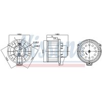 NISSENS 87620 Innenraumgebläse