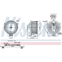 NISSENS 87630 Innenraumgebläse