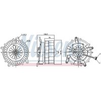 NISSENS 87789 Innenraumgebläse