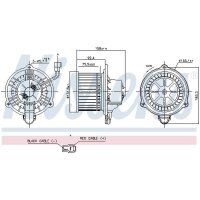 NISSENS 87820 Innenraumgebläse