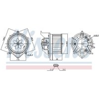 NISSENS 87840 Innenraumgebläse