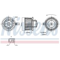 NISSENS 87942 Innenraumgebläse