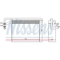 NISSENS 92177 Verdampfer, Klimaanlage