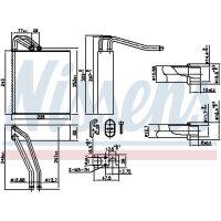 NISSENS 92376 Verdampfer, Klimaanlage