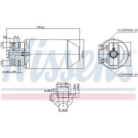 NISSENS 95048 Trockner, Klimaanlage