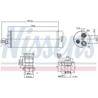 NISSENS 95386 Trockner, Klimaanlage