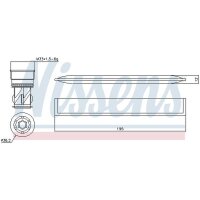 NISSENS 95454 Trockner, Klimaanlage