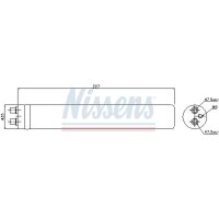 NISSENS 95480 Trockner, Klimaanlage