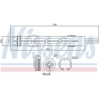 NISSENS 95488 Trockner, Klimaanlage