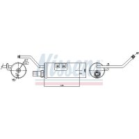 NISSENS 95529 Trockner, Klimaanlage