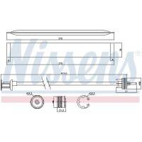 NISSENS 95577 Trockner, Klimaanlage