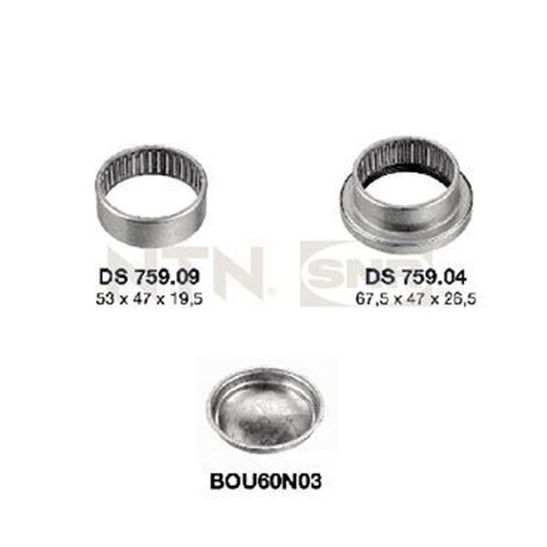 SNR KS559.02 Lagerung, Achskörper