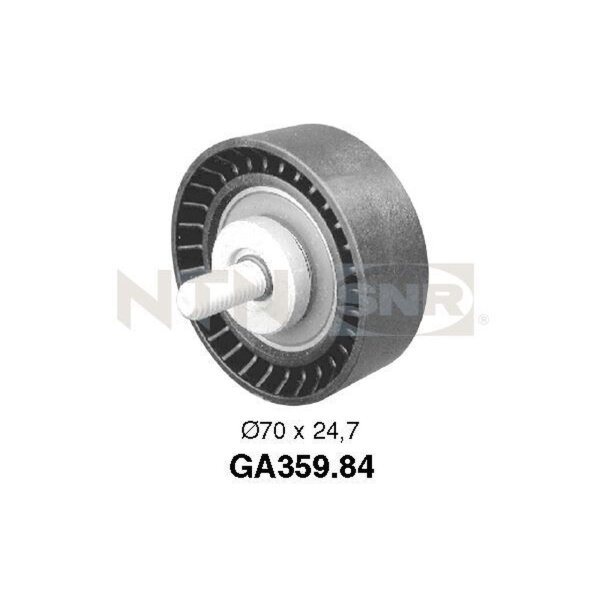 SNR GA359.84 Umlenk-/Führungsrolle, Keilrippenriemen