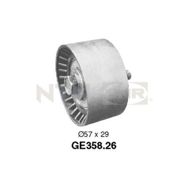 SNR GE358.26 Umlenk-/Führungsrolle, Zahnriemen