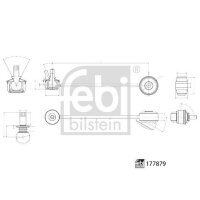 FEBI BILSTEIN 177879 Lenker, Radaufhängung