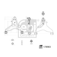 FEBI BILSTEIN 178983 Lenker, Radaufhängung