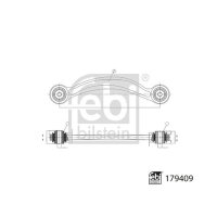 FEBI BILSTEIN 179409 Lenker, Radaufhängung