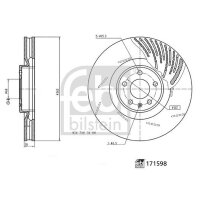 FEBI BILSTEIN 171598 Bremsscheibe