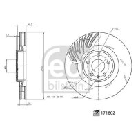 FEBI BILSTEIN 171602 Bremsscheibe