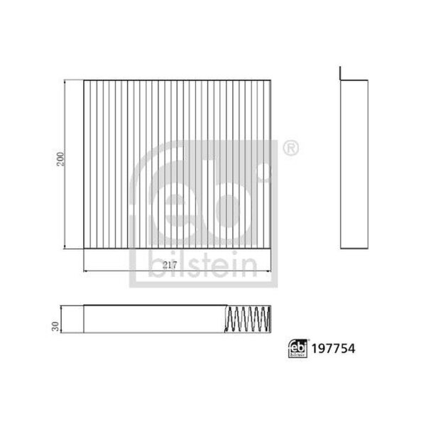 FEBI BILSTEIN 197754 Filter, Innenraumluft