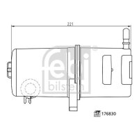 FEBI BILSTEIN 176830 Kraftstofffilter