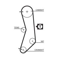 GATES K015030FI Zahnriemensatz