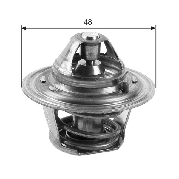 GATES TH27188G1 Thermostat, Kühlmittel
