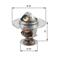 GATES TH47685G1 Thermostat, Kühlmittel