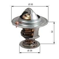 GATES TH50588G1 Thermostat, Kühlmittel