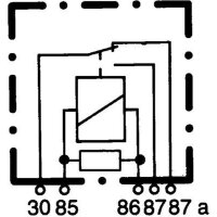 HELLA 4RD 933 319-011 Relais, Arbeitsstrom