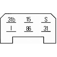 HELLA 5WG 002 450-291 Relais, Wisch-Wasch-Intervall