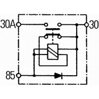 HELLA 6EK 008 776-051 Hauptschalter, Batterie