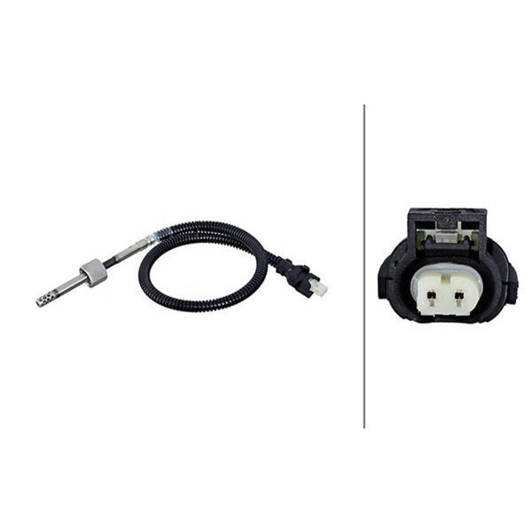 HELLA 6PT 010 376-471 Sensor, Abgastemperatur