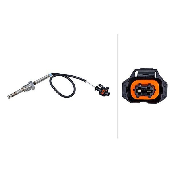 HELLA 6PT 010 376-561 Sensor, Abgastemperatur