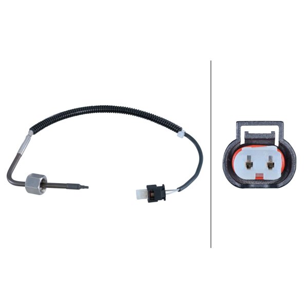 HELLA 6PT 014 494-011 Sensor, Abgastemperatur
