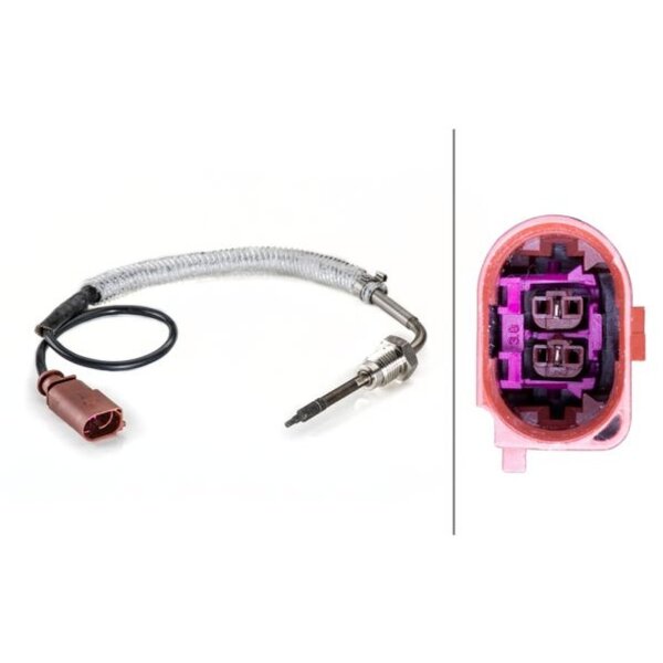 HELLA 6PT 014 494-301 Sensor, Abgastemperatur