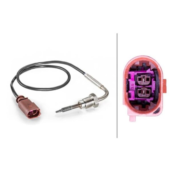 HELLA 6PT 014 494-361 Sensor, Abgastemperatur