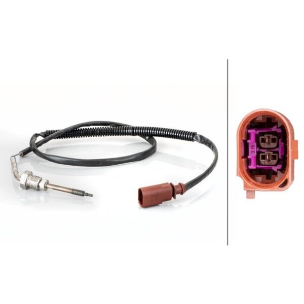 HELLA 6PT 014 494-461 Sensor, Abgastemperatur