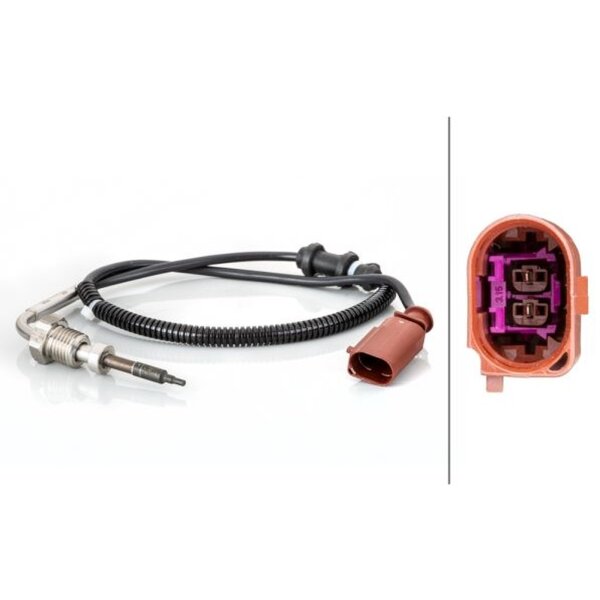 HELLA 6PT 014 494-881 Sensor, Abgastemperatur