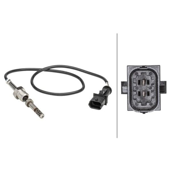 HELLA 6PT 358 181-191 Sensor, Abgastemperatur