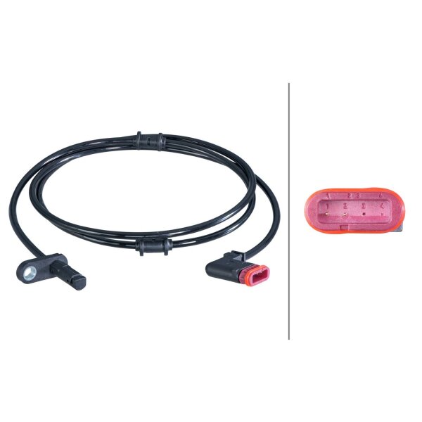 HELLA 6PU 010 039-731 Sensor, Raddrehzahl