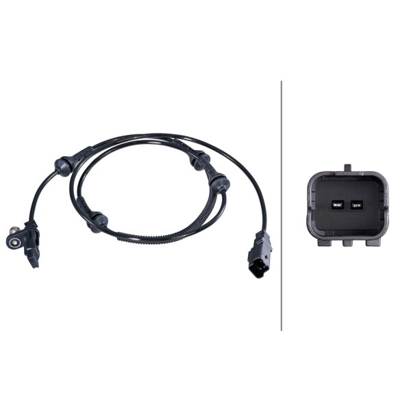 HELLA 6PU 010 039-781 Sensor, Raddrehzahl
